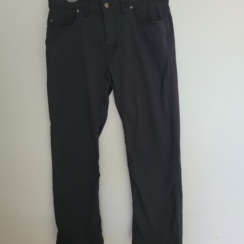 Black Prana brion pants size 34x30
